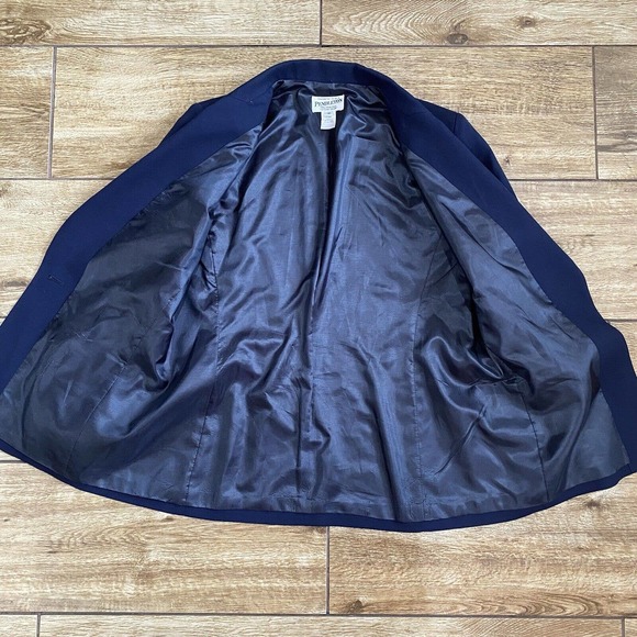 Vintage Virgin Wool Blazer Size 14 - Picture 4 of 9